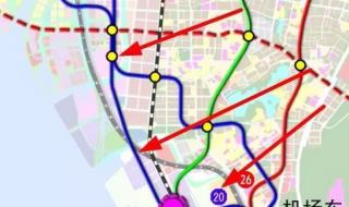 深圳地铁规划线路图